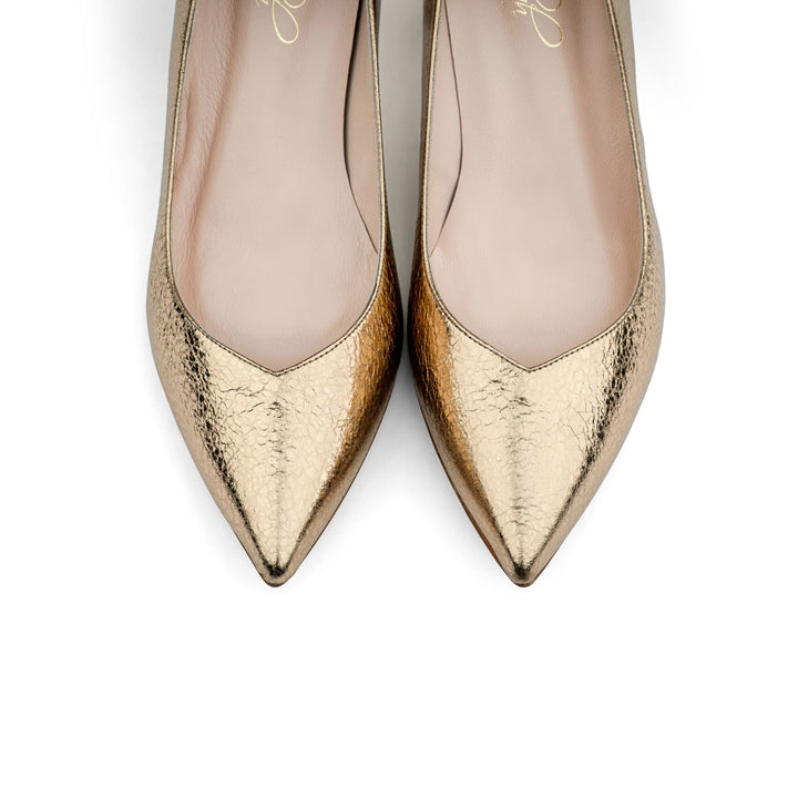 metallic gold heels, gold heels, metallic heels, crinkled leather, foil leather heels, occassion heels, party heels, wedding heels