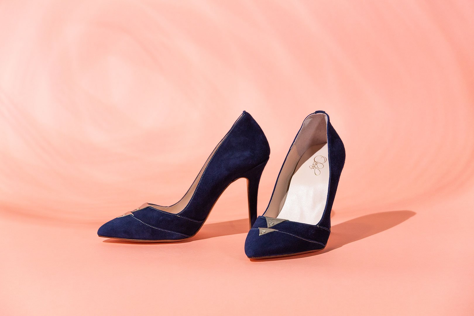 blue suede high heels factory outlet
