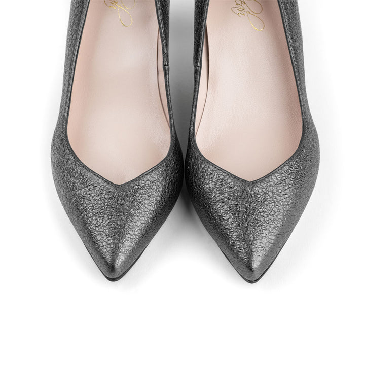 5cm 2.5 inch pewter shoe